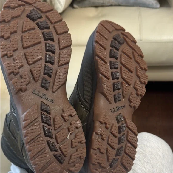 L.L. Bean Men's Dark Gray Rain & Snow Storm Chaser - Picture 3 of 3